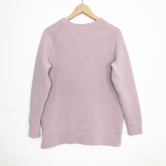 Varley Anthropologie manning ribbed crewneck oversized sweatshirt - Picture 3 of 10